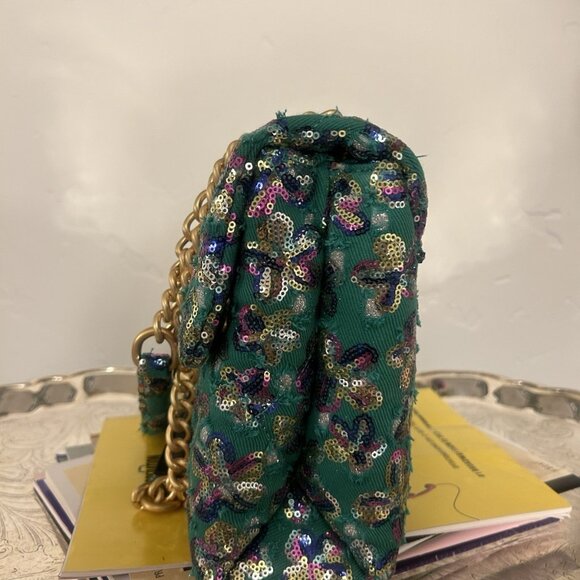 Kurt Geiger Women's Handbags Sparkling Crossbody Bag with Chain Strap - Picture 3 of 7